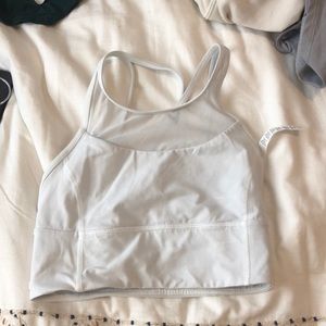 LULULEMON cropped sports tank